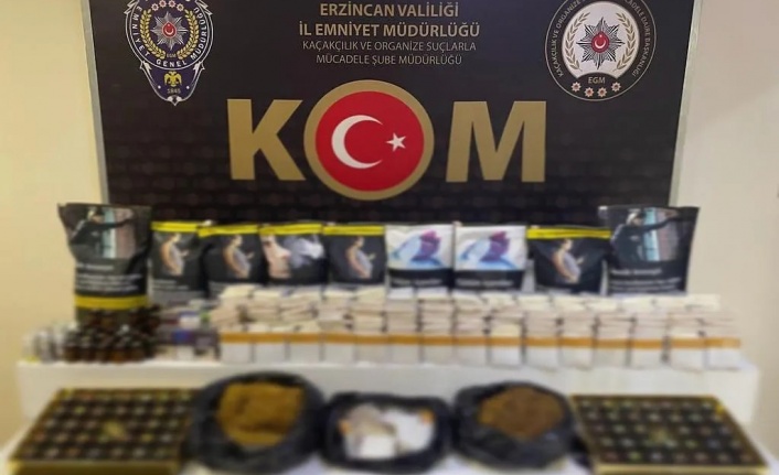 Erzincan'da kaçakçılıkla mücadele sürüyor