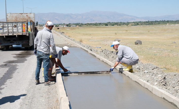 Ekşisu Yolunda Yeni Bisiklet Yolu Yapılıyor