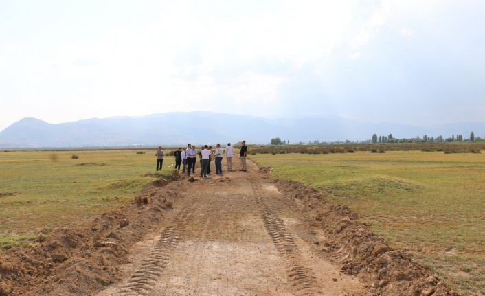 Erzincan Toplu Sera Bölgesinde İlk Çalışmalar Başladı