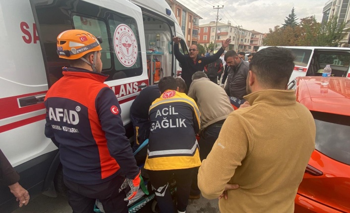 Erzincan'da trafik kazası:1 yaralı