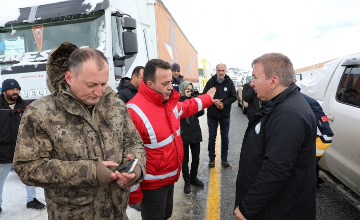 Vali Aydoğdu aksaklıkları ve  çalışmaları yerinde inceledi