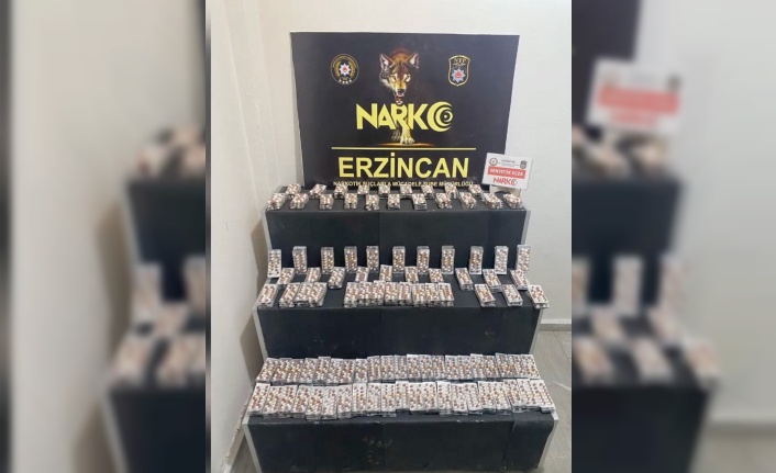 Erzincan’da uyarıcı madde operasyon