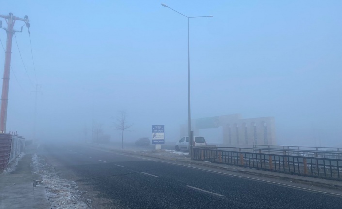 Sis Erzincan'ı Etkisi Altına Aldı