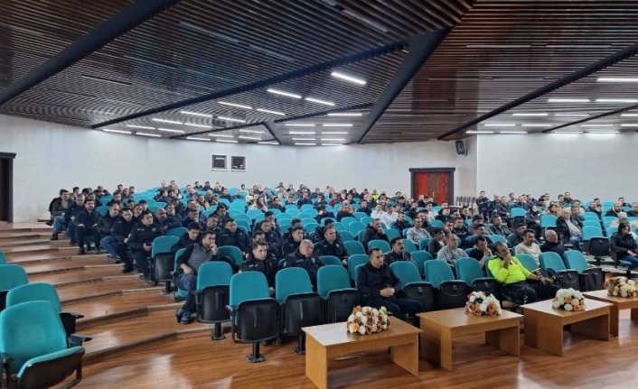 "Trafik Güvenliği" konusunda eğitim verildi