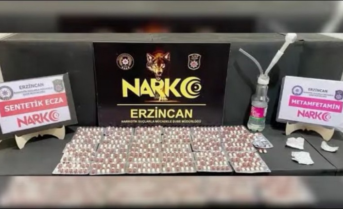 Erzincan’da “Uyarıcı Madde İmal ve Ticareti ”