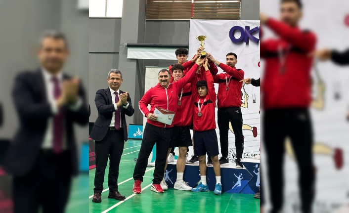 Erzincan Spor Lisesi'nden gurur verici başarı