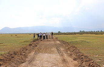 Erzincan Toplu Sera Bölgesinde İlk Çalışmalar Başladı