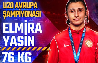 Erzincanlı Milli Sporcu Elmira Yasin’den Altın Madalya