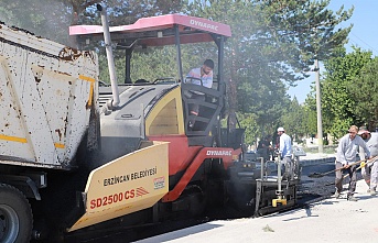 Erzincan’da Üst yapı çalışmaları sürüyor