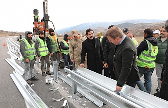 Erzincan Refahiye Yolunda Çalışma Başlatıldı