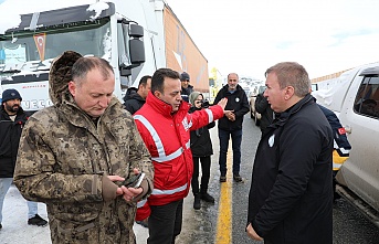 Vali Aydoğdu aksaklıkları ve  çalışmaları yerinde inceledi