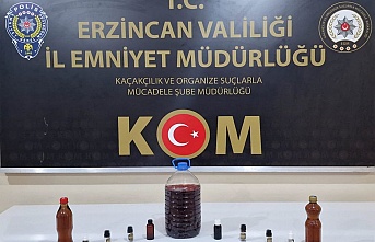 Erzincan'da  Sahte "Alkol Operasyonu"