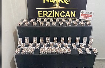 Erzincan’da uyarıcı madde operasyon