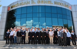 Erzincan İl Genel Meclisi Haziran ayı toplantısı...
