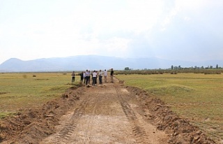 Erzincan Toplu Sera Bölgesinde İlk Çalışmalar...